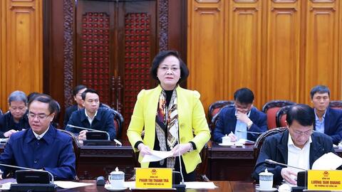 Kết luận của Bộ Chính trị, Ban Bí thư về thực hiện nhiệm vụ sắp xếp tổ chức bộ máy và đơn vị hành chính, bảo đảm tiến độ, yêu cầu