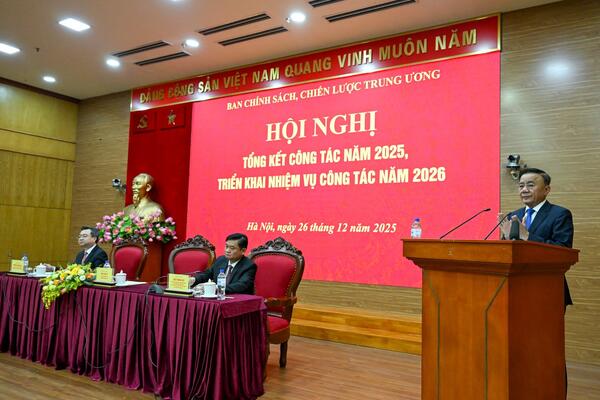 Ban Chính sách, chiến lược Trung ương tiếp tục đổi mới mạnh mẽ tư duy, nâng tầm tham mưu chiến lược