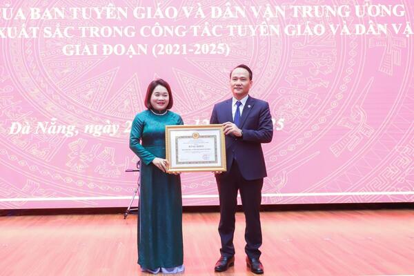 Đà Nẵng tổng kết công tác tuyên giáo, dân vận năm 2025